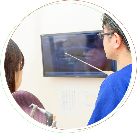 目で見てわかりやすく説明いたします